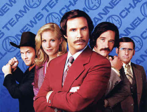 Ron Burgundy, Anchorman filmi.
