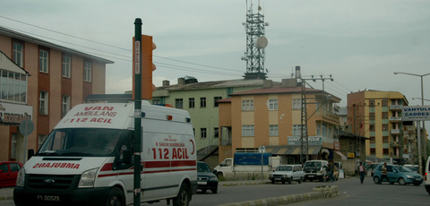 Erciş merkezden görüntü