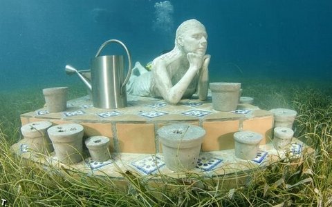 İŞTE DÜNYANIN EN BÜYÜK SUALTI MÜZESİ CANCUN MUSA'DAN KARELER...
