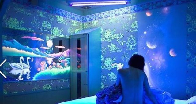 Japonya'nın aşk odaları. Seks amacıyla gidilen bu oteller her türlü fantazi düşünülerek tasarlanmış.