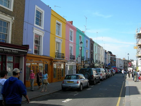 Notting Hill - İNGİLTERE-PORTOBELLO
