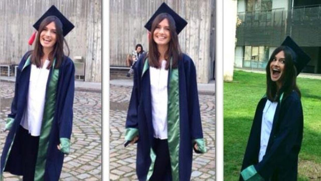 İstanbul Bilgi Üniversitesi, Halkla İlişkiler Bölümündeki eğitimi sona eren Ergene,  mezuniyet fotoğrafını sosyal medya hesabından'artık okulum bitmiştir' notuyla paylaştı. İşte ünlü isimlerin mezun olduklları okullar...