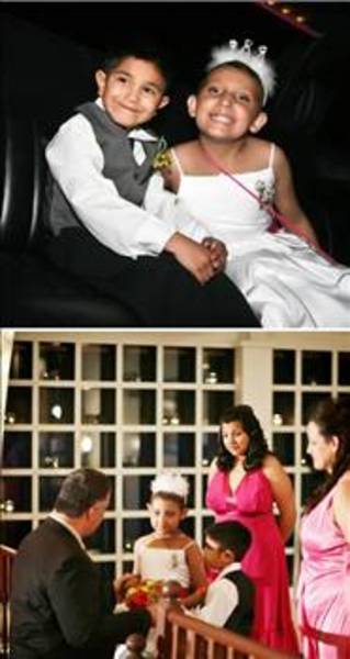 Jayla- Son isteği evlenmekti -  - Elbette her genç kızın hayalidir Bay Doğru'yu bulup onunla evlenip o muhteşem beyaz kıyafeti giymek. Ancak Jayla'nın bu hayalini gerçekleştirebilecek vakti yoktu çünkü 9 yaşındaydı ve lösemiydi. -  - Jose Griggs, Jayla'nın en iyi arkadaşı böyle bir fedakarlık yaparak onunla evlenmeyi kabul etti. Ve bu sayede eksiksiz bir düğün töreni gerçekleştirilmiş oldu.