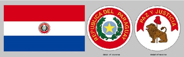 Paraguay bayrağı dünyadaki önü ve arkası farklı olan tek bayraktır. Ortadaki logo önde değişik, arkada değişiktir.