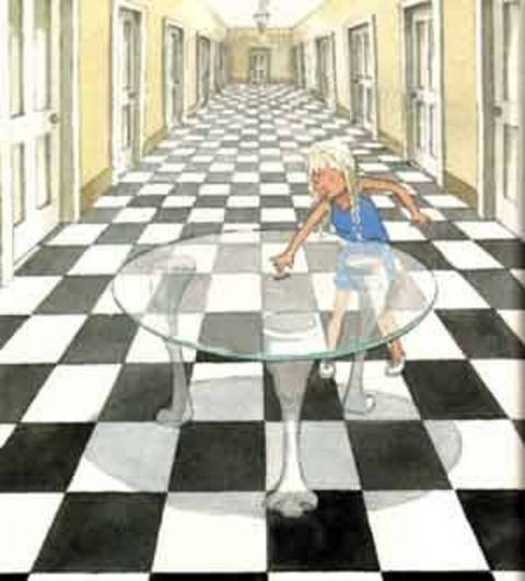 7- Alice Harikalar Diyarında Sendromu: zaman, boşluk ve vücut imajı çarpıklaşır -  - Alice harikalar diyarında sendromu (AIWS), ya da mikropsi, insanın görsel algısını etkileyen sinirsel bir şaşırtmacadır. Bu kişiler insanları, beden uzuvlarını, hayvanları ve hayvan olmayan nesneleri gerçekten oldukça küçük algılarlar. -  -