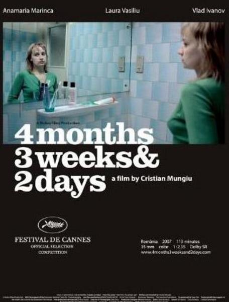4 MONTHS 3 WEEKS AND 2 DAYS (4 AY ÜÇ HAFTA İKİ GÜN) -  - Yönetmen: Christian Mingui (2007)