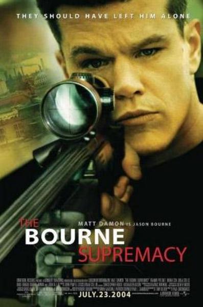 THE BOURNE SUPREMACY (MEDUSA DARBESİ ) -  - Yönetmen: Paul Greengrass (2004)