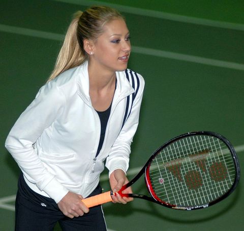 Ünlü Tenisci Anna Kournikova - Listede 3. sırada.