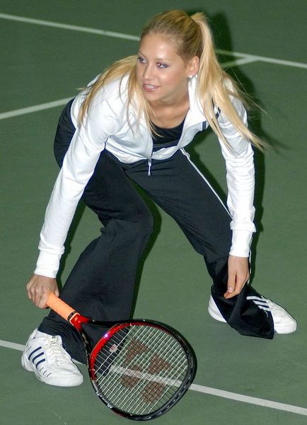 Ünlü Tenisci Anna Kournikova - Listede 3. sırada.