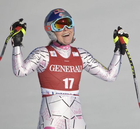 Kayakçı Lindsey Vonn - Listede 9. sırada.