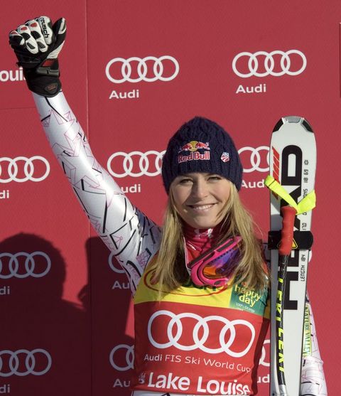 Kayakçı Lindsey Vonn - Listede 9. sırada.