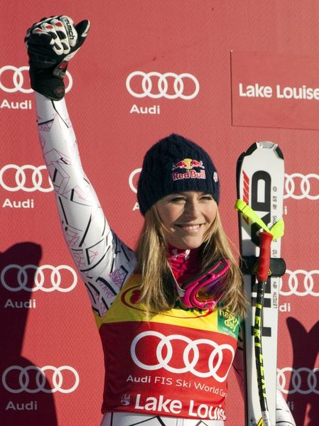 Kayakçı Lindsey Vonn - Listede 9. sırada.