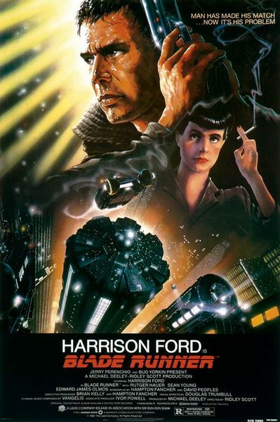 3-Ölüm Takibi (Blade Runner) (1982) -  - Siber-punk bilimkurgu alanında "Metropolis"ten (1927) beri yapılmış en önemli eser. Türü kara film ile birleştirmesinin yanında android tasarımları ve sanat yönetimiyle de halen üzerine detaylıca kafa yorulan bir eser. Sinema tarihinin en iyisi olduğunu düşünenlerin sayısı az değil.