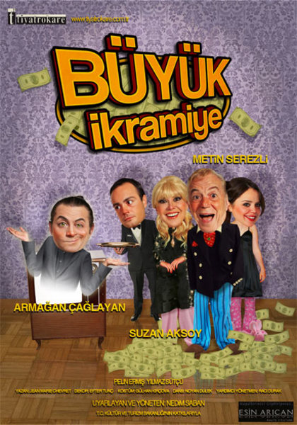 ■ Profilo Kültür Merkezi Küçük Salonu'nda; 4 Şubat Cuma, saat 20.30'da, "Büyük İkramiye". Giriş: 45, 35 TL. Tel: (212 216 44 00)