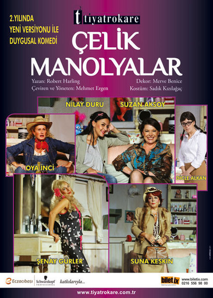 ■ Beşiktaş Akatlar Kültür Merkezi'nde; 6 Şubat Pazar, saat 17.00'de, "Çelik Manolyalar". Giriş: 45, 35 TL. Tel: (212 351 93 84)