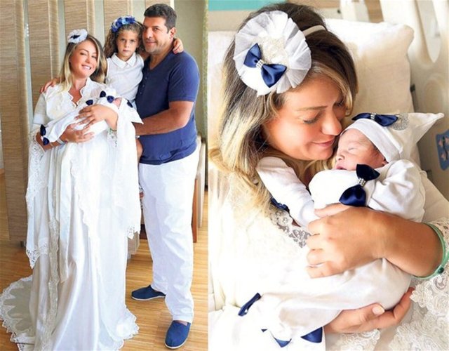 Asya ve Birbey ismindeki çocuklarıyla Burcu Şahiner'e poz veren Yeşilmen "Mankenlerim oğlum ve kızım olacak" dedi.