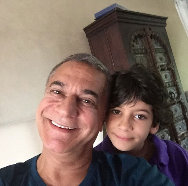 İşte Mehmet Ali Erbil'in oğluyla beraberken paylaştığı son fotoğraf...