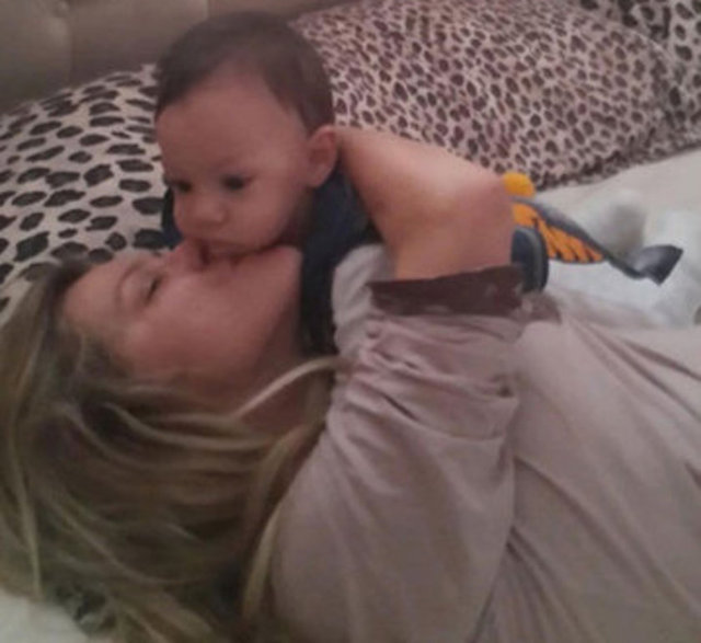 İşadamı Celal Kopuz'la evlenen Kaplan'ın çocuğu büyüdü.