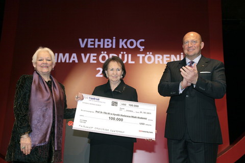 PROF. DR. FİLİZ ALİ, SEMAHAT ARSEL, MUSTAFA V. KOÇ