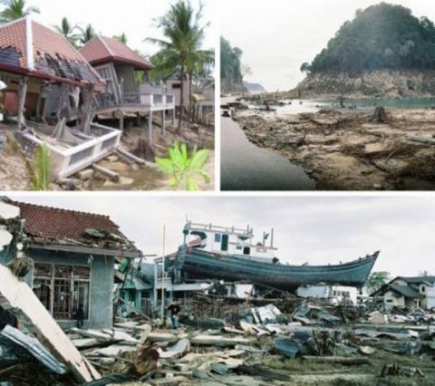 - Depremden sonra oluşan tsunami sonucunda ölü sayısının artmasına neden oldu. Açıklamalara göre 230,210 kişi hayatını kaybetti. -