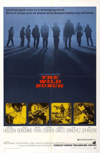 9-Vahşi Belde (The Wild Bunch) (1969) -  - Westernin içine şiddeti sokarak çığır açan ve 'görkem' meselesini gerçekçilikle bütünleyen bir tür örneği. Aslında Sam Peckinpah'ın stüdyolarda parıldamasına yol açması ve anti-kahramanlı sinemasının tanınmasına olanak sunmasıyla da bir hayli önemli.