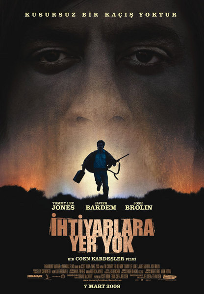 11-İhtiyarlara Yer Yok (No Country for Old Men) (2007) -  - Silah yerine 'oksijen tüpü', suç yerine 'uyuşturucu', çatışma yerine 'çanta kovalamacası' yerleştiren bir western. Elbette sinsi yönetmenler Coen Kardeşler imzalı. Roger Deakins'in sinematografisi ve bir Oscar ödülü de cabası...