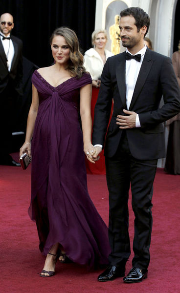 Natalie Portman ve Benjamin Millepied uyumlu birliktelikleriyle ön plana çıkıyorlar.