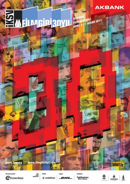 30. İstanbul Film Festivali kapsamında; 2-17 Nisan tarihleri arasında, 21 bölümde, 256 yönetmenin 231 filmi takip edilebilecek. Festivaldeki filmlerin 123'ü Avrupa'dan, 50'si Kuzey ve Güney Amerika'dan, 20'si Uzakdoğu'dan, 11'i Orta Doğu'dan… Festival programında Türkiye'den de 56 film var. Tam: 12, öğrenci 8 TL. Gala: 15, hafta içi gündüz seansları 4 TL. Bilgi için: http://film.iksv.org/tr