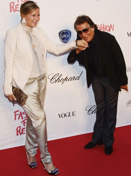 Eva and Roberto Cavalli 