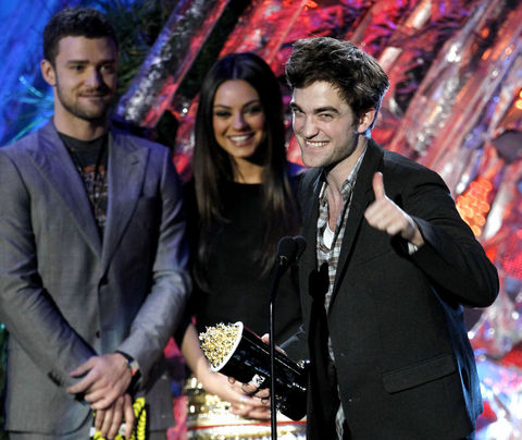 JUSTIN TIMBERLAKE, MILA KUNIS, ROBERT PATTINSON
