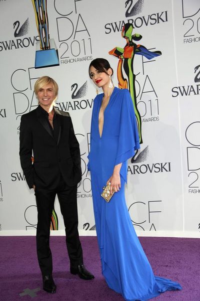 DESIGNER MARC BOUWER, MODEL KENZA FOURATI -  