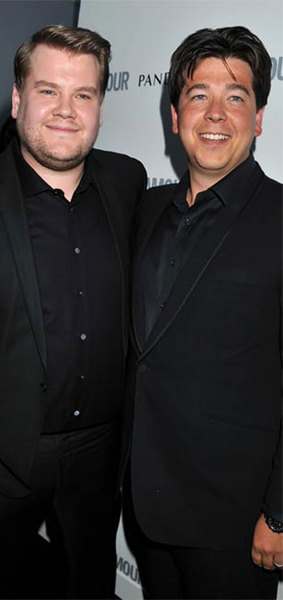 JAMES CORDEN, MICHEAL MCLNTYRE