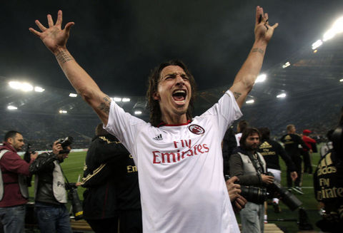 25-Zlatan İbrahimovic / AC Milan /  68 milyon 950 bin TL