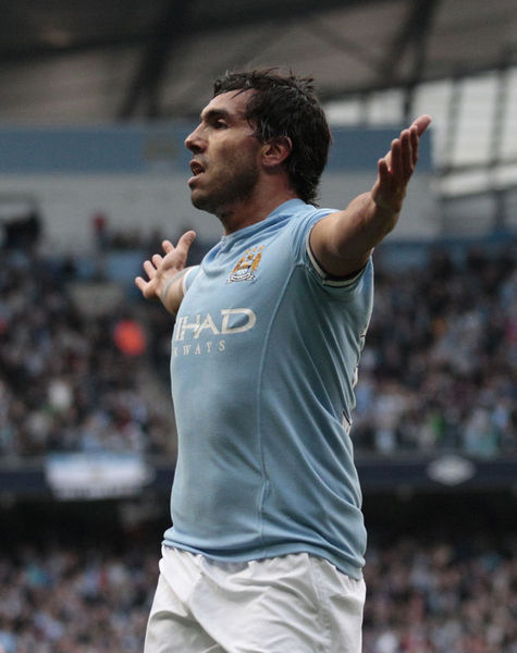 17-Carlos Tevez / Manchester City / 74 milyon 860 bin TL
