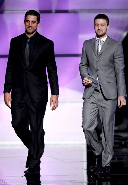 AARON RODGERS, JUSTIN TIMBERLAKE