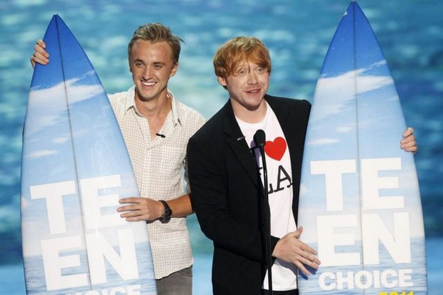 TOM FELTON, RUPERT GRINT