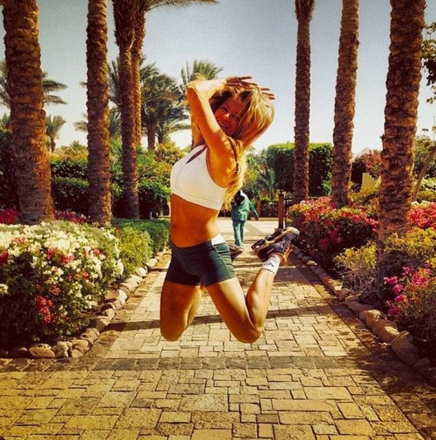 İşte Ivana Sert'in tatil resimleri...