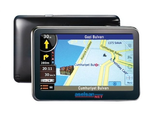1 - ASELSAN 3060: Aselsan'ın üç boyutlu görüntü desteğine sahip navigasyon cihazı, Aselsan Asn 3060'da Başarsoft tarafından sunulan Türkiye'nin 81 ilinin detaylı haritaları bulunuyor. Cihazda, 10 bin benzin istasyonu, 21 bin banka ve ATM, 18 bin sağlık noktası gibi toplam 500 binden fazla önemli nokta bilgisi yüklü.