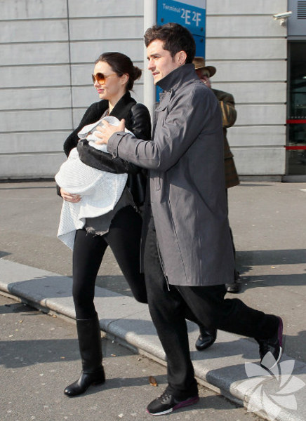 Miranda Kerr ve Orlando Bloom
