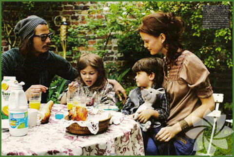 Johnny Depp ve Vanessa Paradis