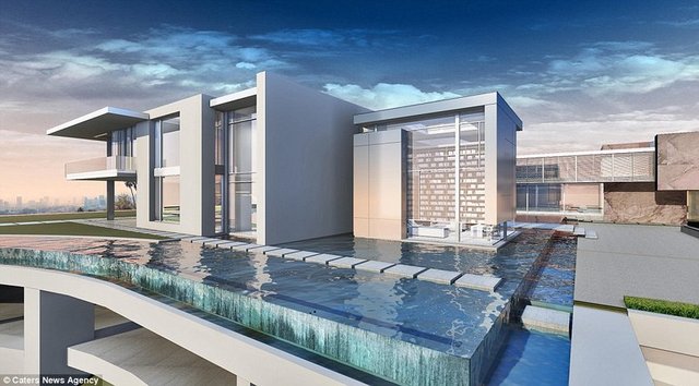 ABD'nin Kaliforniya eyaletinde inşa edilmekte olan bir villanın dünyanın en pahalı evi olması bekleniyor.