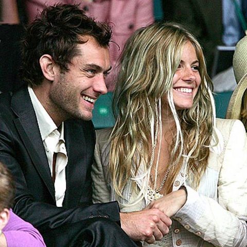 Sienna Miller ve Jude Law 
