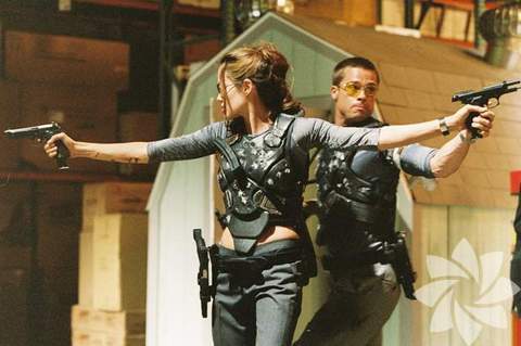 Angeline Jolie ve Brad Pitt 