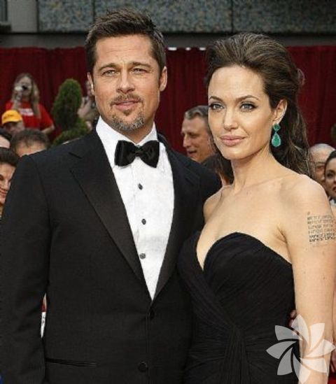 Angeline Jolie ve Brad Pitt 