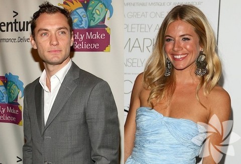 Sienna Miller ve Jude Law 