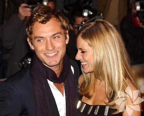 Sienna Miller ve Jude Law 