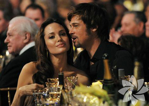 Angeline Jolie ve Brad Pitt 