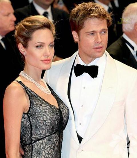 Angeline Jolie ve Brad Pitt 