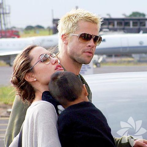 Angeline Jolie ve Brad Pitt 