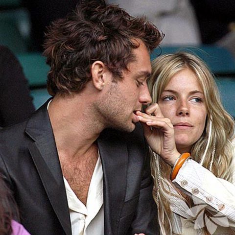 Sienna Miller ve Jude Law 